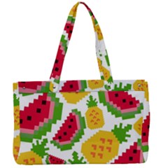 Watermelon Pattern Se Fruit Summer Canvas Work Bag by Vaneshart