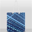 Apps Social Media Networks Internet Full Print Rope Handle Tote (Large) View1
