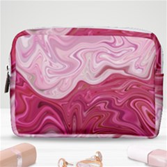 Liquid Marble Trending Abstract Paint Make Up Pouch (medium) by Vaneshart