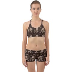 Wonderful Pattern With Dreamcatcher Back Web Gym Set by FantasyWorld7