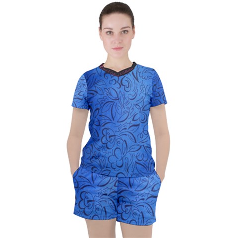 Fashion Week Runway Exclusive Design By Traci K Women s Tee And Shorts Set by tracikcollection