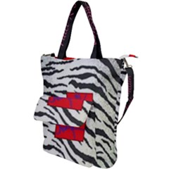 Striped By Traci K Shoulder Tote Bag by tracikcollection