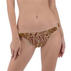 Fine Pattern Ring Detail Bikini Bottom by Sobalvarro