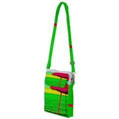 Pop Art Beach Umbrella Multi Function Travel Bag by essentialimage
