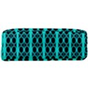 Circles Lines Black Green Full Print Rope Handle Tote (Large) View3