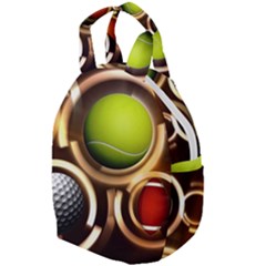 Sport Ball Tennis Golf Football Travel Backpacks by HermanTelo