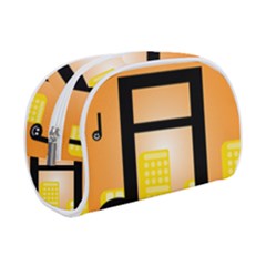 Abstract Anthropomorphic Art Makeup Case (small) by HermanTelo