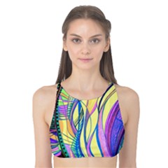 Happpy (4) Tank Bikini Top by nicholakarma