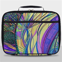Happpy (4) Full Print Lunch Bag by nicholakarma