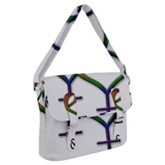 Mrs  And Mrs  Buckle Messenger Bag by LiveLoudGraphics