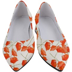 Pattern Coquelicots  Women s Block Heels  by kcreatif