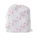 Pattern Orchidée Fleurs Drawstring Pouch (2XL) View2