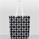 Abstrait spirale blanc/noir Full Print Rope Handle Tote (Small) View2