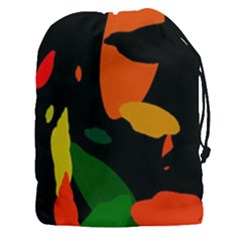 Pattern Formes Tropical Drawstring Pouch (3xl) by kcreatif