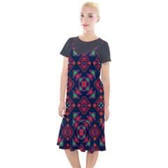Rhombus Squares And Triangle                                               Camis Fishtail Dress by LalyLauraFLM