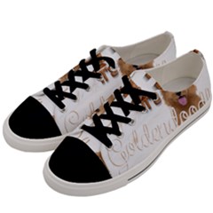 Golden Doodle Apparel Men s Low Top Canvas Sneakers by goldendoodle