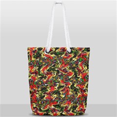 Ab 83 Full Print Rope Handle Tote (small) by ArtworkByPatrick