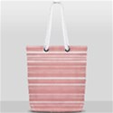 Bandes Peinture Rose Full Print Rope Handle Tote (Small) View1