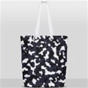 Camouflage bleu Full Print Rope Handle Tote (Small) View2