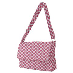 Donuts Rose Full Print Messenger Bag (m) by kcreatif