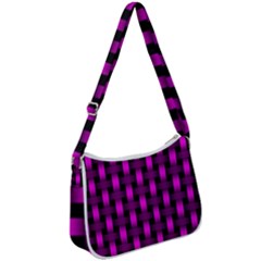 Ab 92 Zip Up Shoulder Bag by ArtworkByPatrick