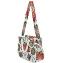 Baatik Print  Rope Handles Shoulder Strap Bag View1