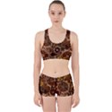 Steampunk Patter With Gears Work It Out Gym Set View1