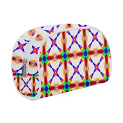 Rainbow Pattern Makeup Case (small) by Mariart