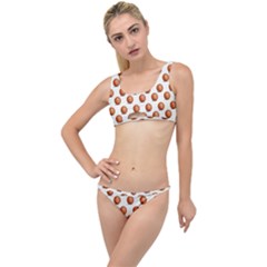 Orange Basketballs The Little Details Bikini Set by mccallacoulturesports
