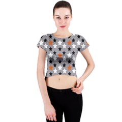 All Star Basketball Crew Neck Crop Top by mccallacoulturesports