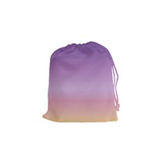 Sunset Evening Shades Drawstring Pouch (small) by designsbymallika