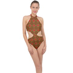 Rby 92 Halter Side Cut Swimsuit by ArtworkByPatrick