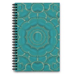 Over The Calm Sea Is The Most Beautiful Star 5 5  X 8 5  Notebook by pepitasart