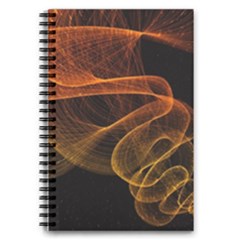 Circle Fractals Pattern 5 5  X 8 5  Notebook by HermanTelo