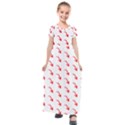 Create Your Own Custom Online Full Print Blank Template Kids  Short Sleeve Maxi Dress View1