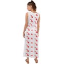 Create Your Own Custom Online Full Print Blank Template V-Neck Chiffon Maxi Dress View2