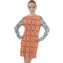 DF Agnosia Montamino Long Sleeve Hoodie Dress View1