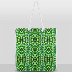 Ab 171 Full Print Rope Handle Tote (large) by ArtworkByPatrick