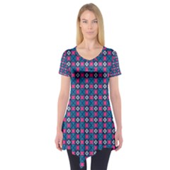 Df Tentifancy Look Short Sleeve Tunic  by deformigo