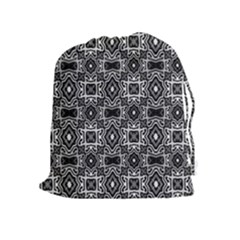 Abstract-r-4 Drawstring Pouch (xl) by ArtworkByPatrick