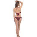 DF Jamie Greer Cross Front Halter Bikini Set View2