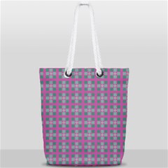 Df Dario Lorani Full Print Rope Handle Tote (small) by deformigo