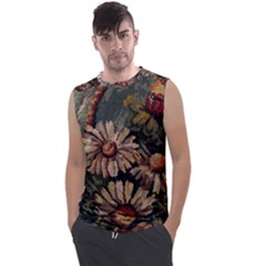 Old Embroidery 1 1 Men s Regular Tank Top by bestdesignintheworld