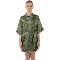 Df Lanika Half Sleeve Satin Kimono  by deformigo