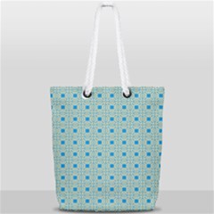 Df Shinna Dipti Full Print Rope Handle Tote (small) by deformigo