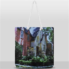 Hot Day In Dallas 53 Full Print Rope Handle Tote (large) by bestdesignintheworld