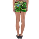 Coral Tree 2 Yoga Shorts View2