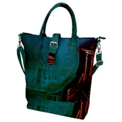 Ceramics Of Ancient Land 10 Buckle Top Tote Bag by bestdesignintheworld