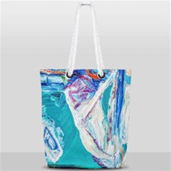 Marine On Balboa Island Full Print Rope Handle Tote (small) by bestdesignintheworld
