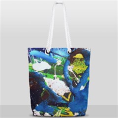 Avocado 2 Full Print Rope Handle Tote (small) by bestdesignintheworld